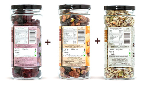 Mixed Nuts + Mixed Berries + Mixed Seeds